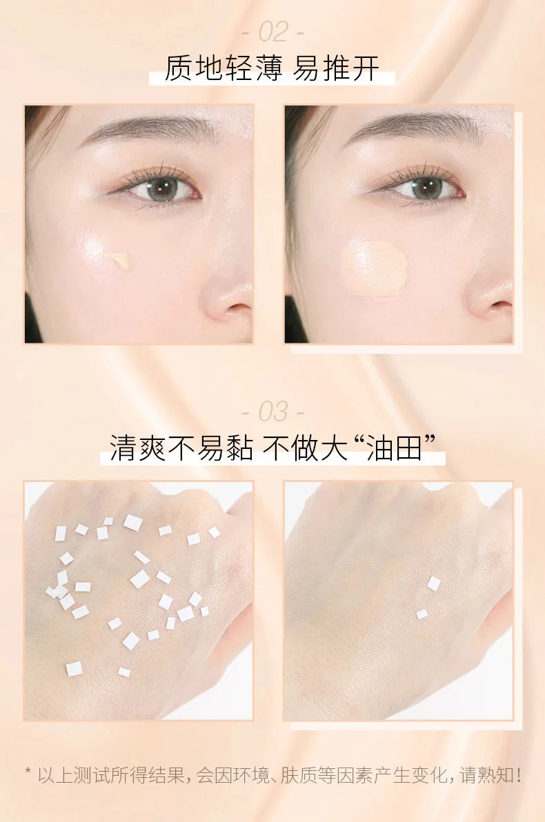 LAIKOU Foundation Make-Up Basis Gesicht Creme Flüssige Foundation Concealer Hydrat Feuchtigkeitscreme Öl Kontrolle Wasserdicht Maquiagem 40g