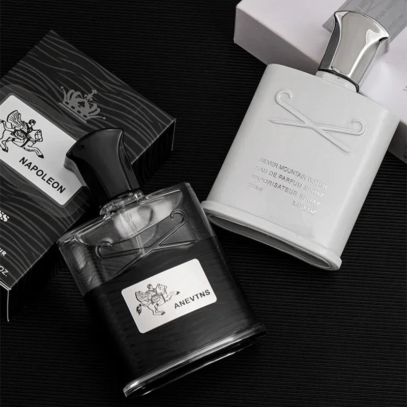 100ml Eau De Parfum of Creed's Silver Mountain Water. This luxury brand men's perfume offers a refreshing and light scent, with