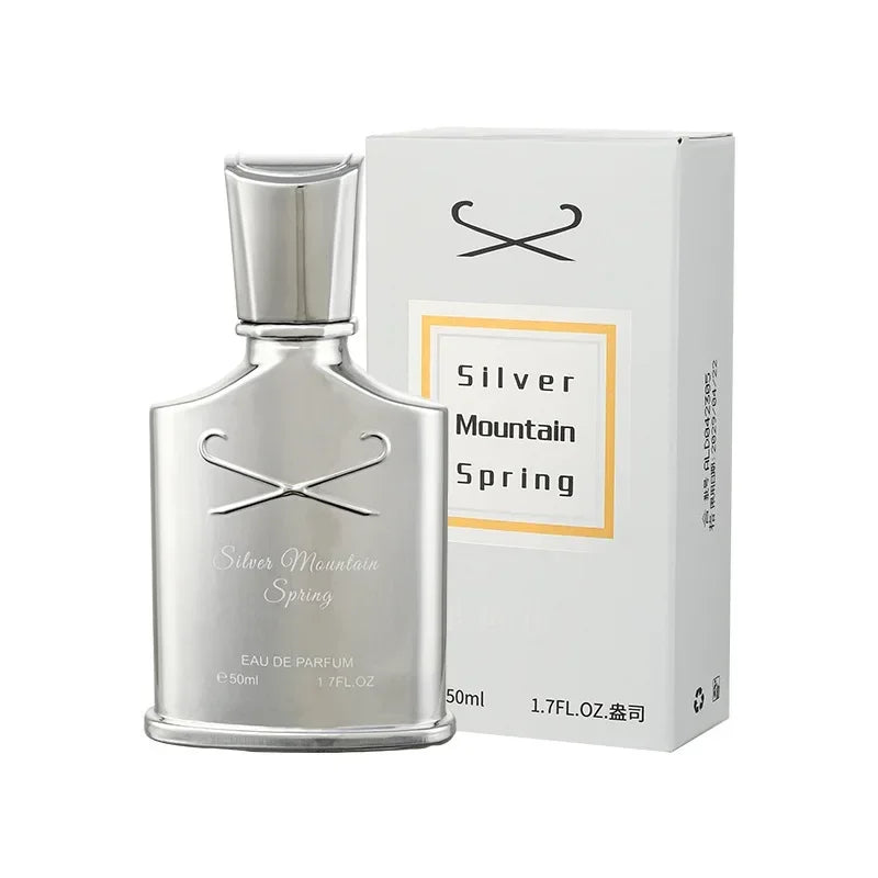 100ml Eau De Parfum of Creed's Silver Mountain Water. This luxury brand men's perfume offers a refreshing and light scent, with