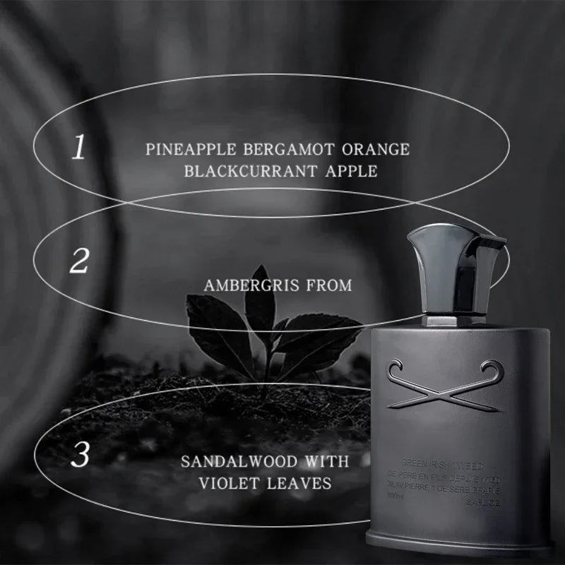 100ml Eau De Parfum of Creed's Silver Mountain Water. This luxury brand men's perfume offers a refreshing and light scent, with