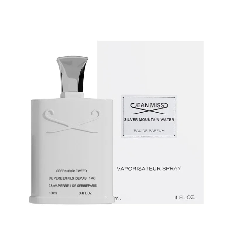 100ml Eau De Parfum of Creed's Silver Mountain Water. This luxury brand men's perfume offers a refreshing and light scent, with