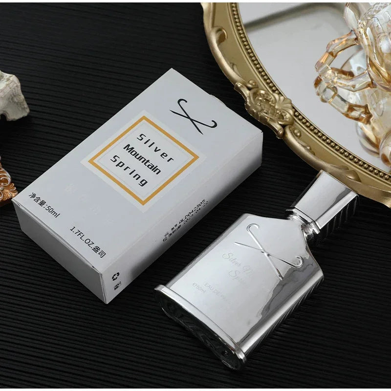 100ml Eau De Parfum of Creed's Silver Mountain Water. This luxury brand men's perfume offers a refreshing and light scent, with