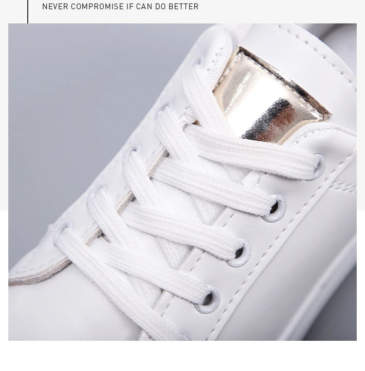 Spring Women Casual Shoes White Breathable Embroidered Flower Lace-Up Women Sneakers Fashion Korean version Women Tennis shoes