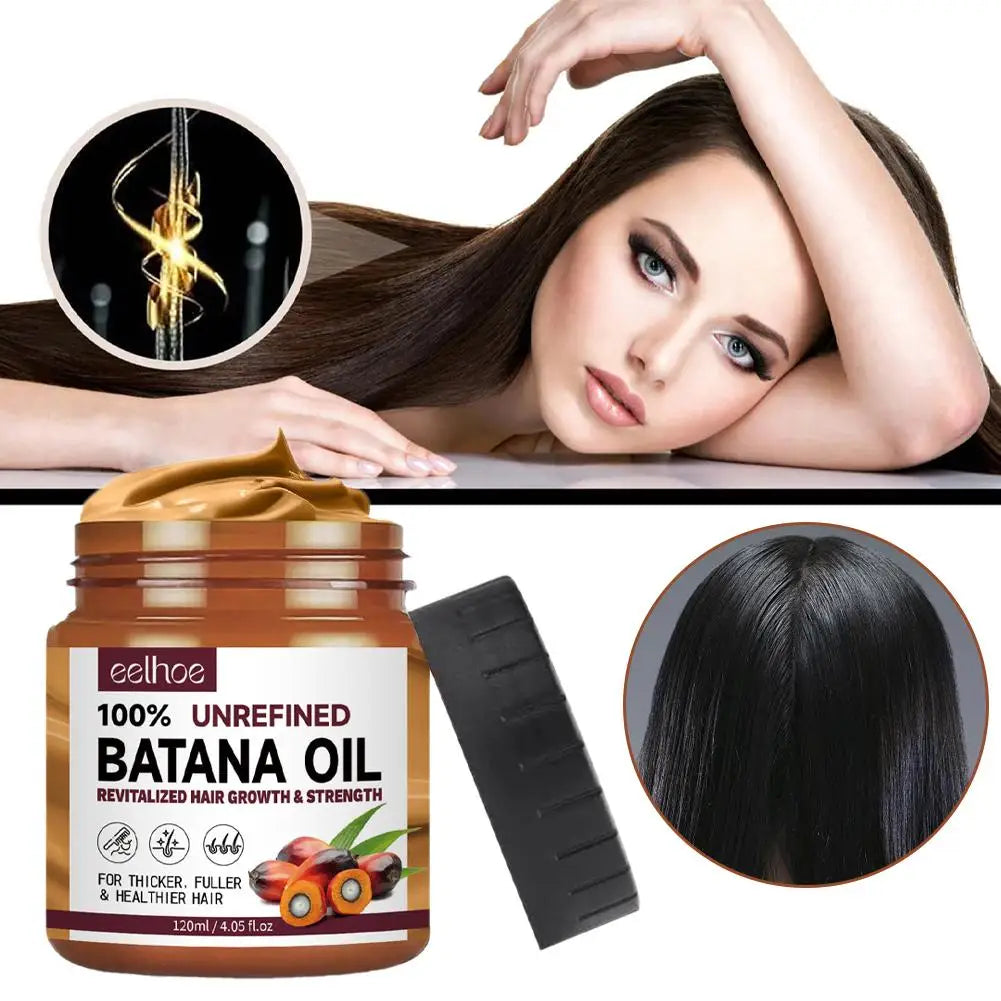 100% Pure Organic Batana Oil for hair growth And Natural Batana Oil For Treating Hair Loss Anti-Breakage Hair