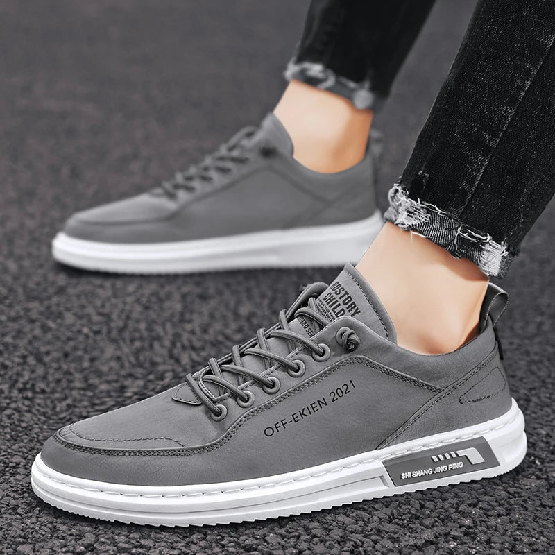 Men's Vulcanized Shoes Flat Non-slip Wear-resistant Breathable Sneakers Classic Fashion Canvas Casual Shoes Brand Shoes for Men